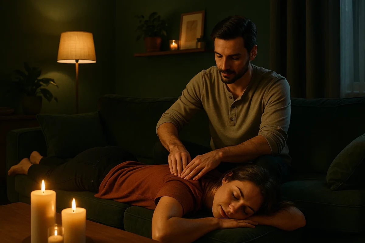 Massage hemma - enkla grepp för den perfekta hemmakvällen