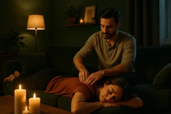 Massage hemma - enkla grepp för den perfekta hemmakvällen
