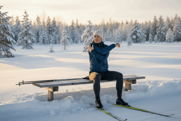 Skadeförebyggande träning hjälper dig klara skidresan utan skador.